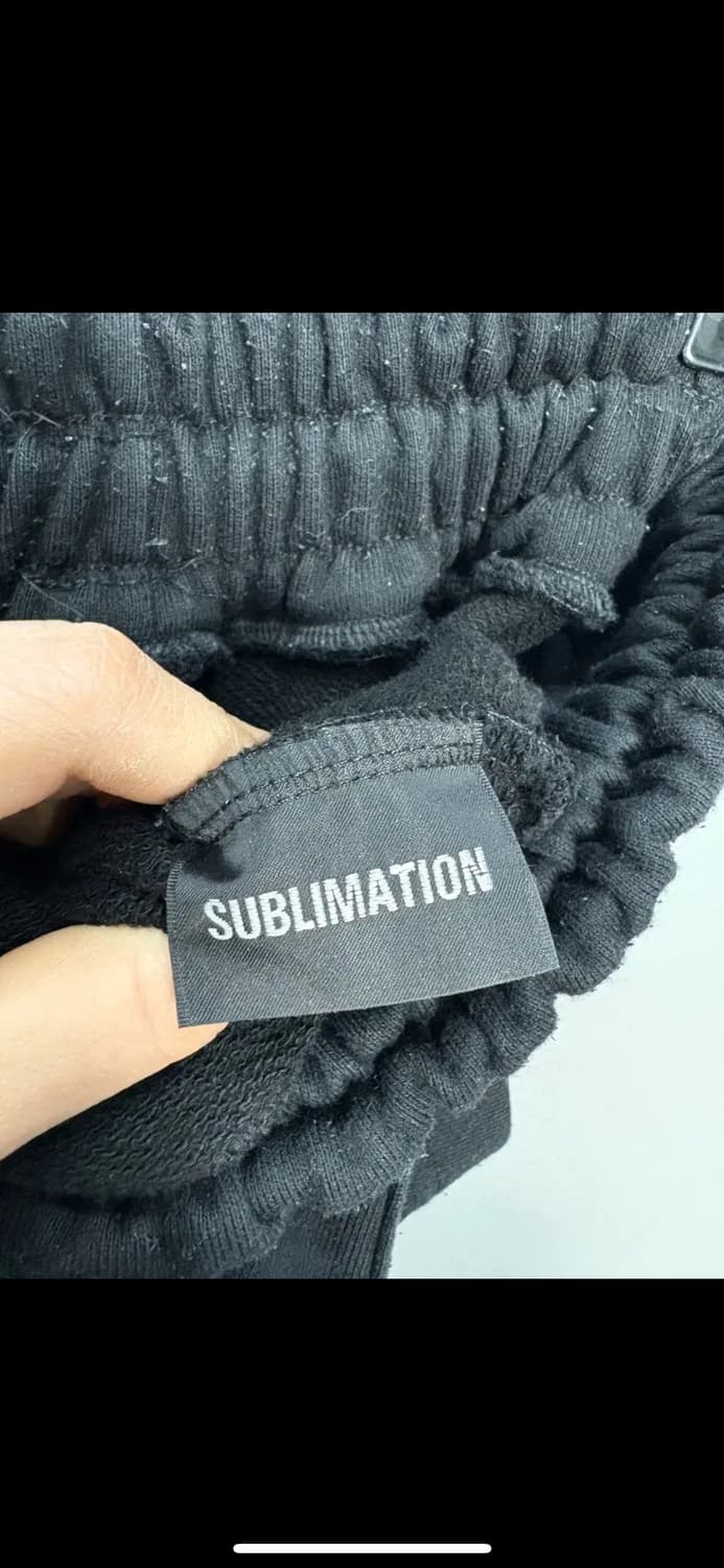 빈티지 레터링 자수 양기모 스웻팬츠 H1950 상품이미지8