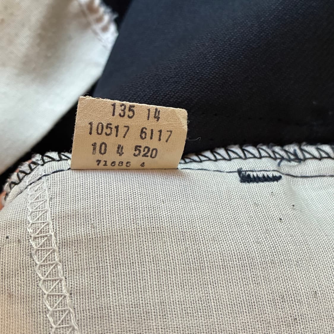 80s Levi’s STA-PREST Navy Bootcut Pants 상품이미지7