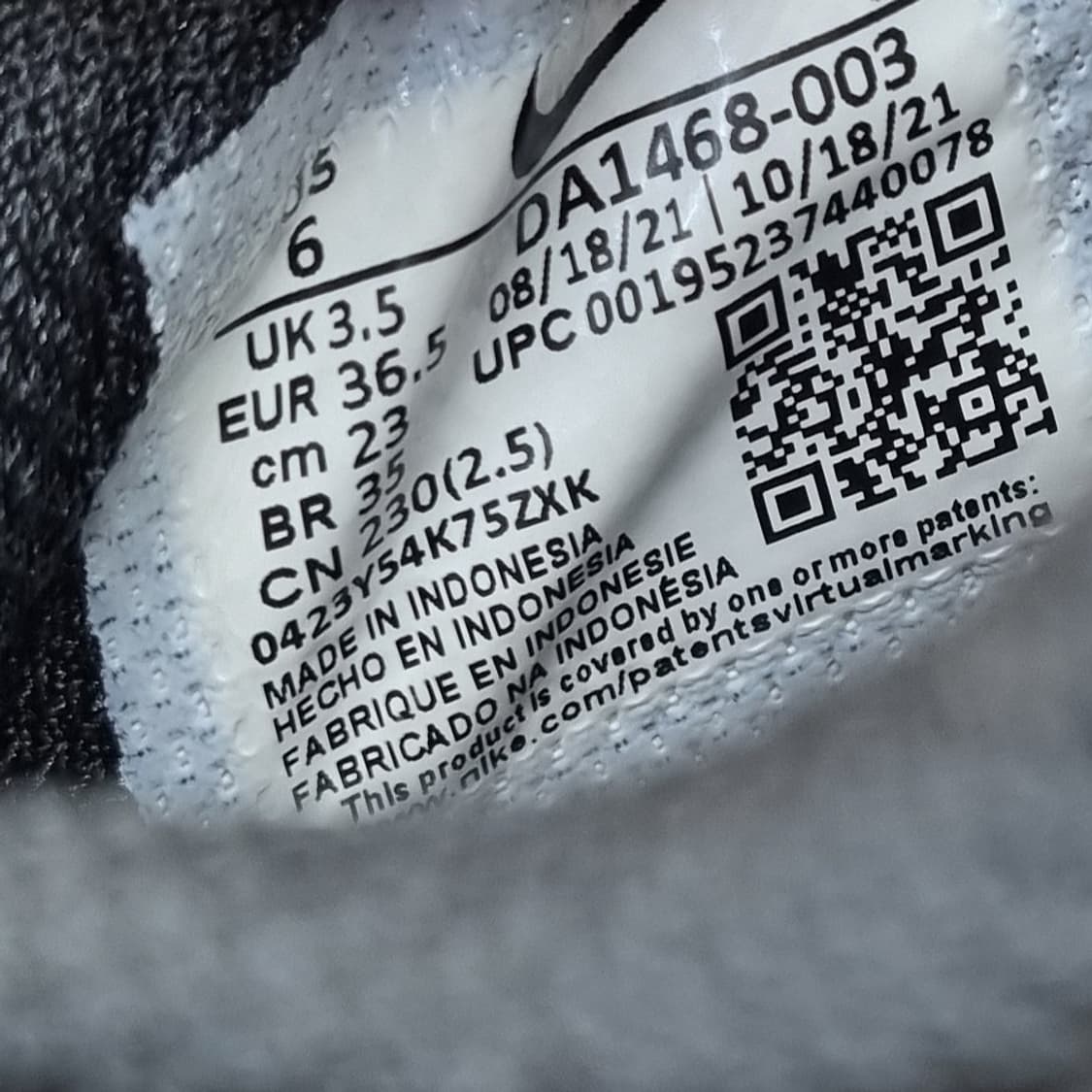 나이키 크레이터 리믹사 여성 운동화 230 상품이미지6