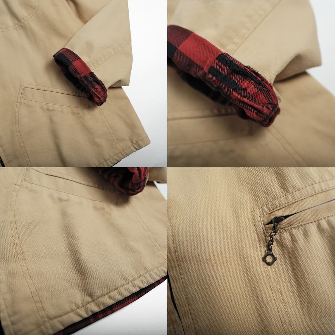 RRL 90s 캔버스 스포츠 자켓 베이지 M사이즈 더블알엘 상품이미지6