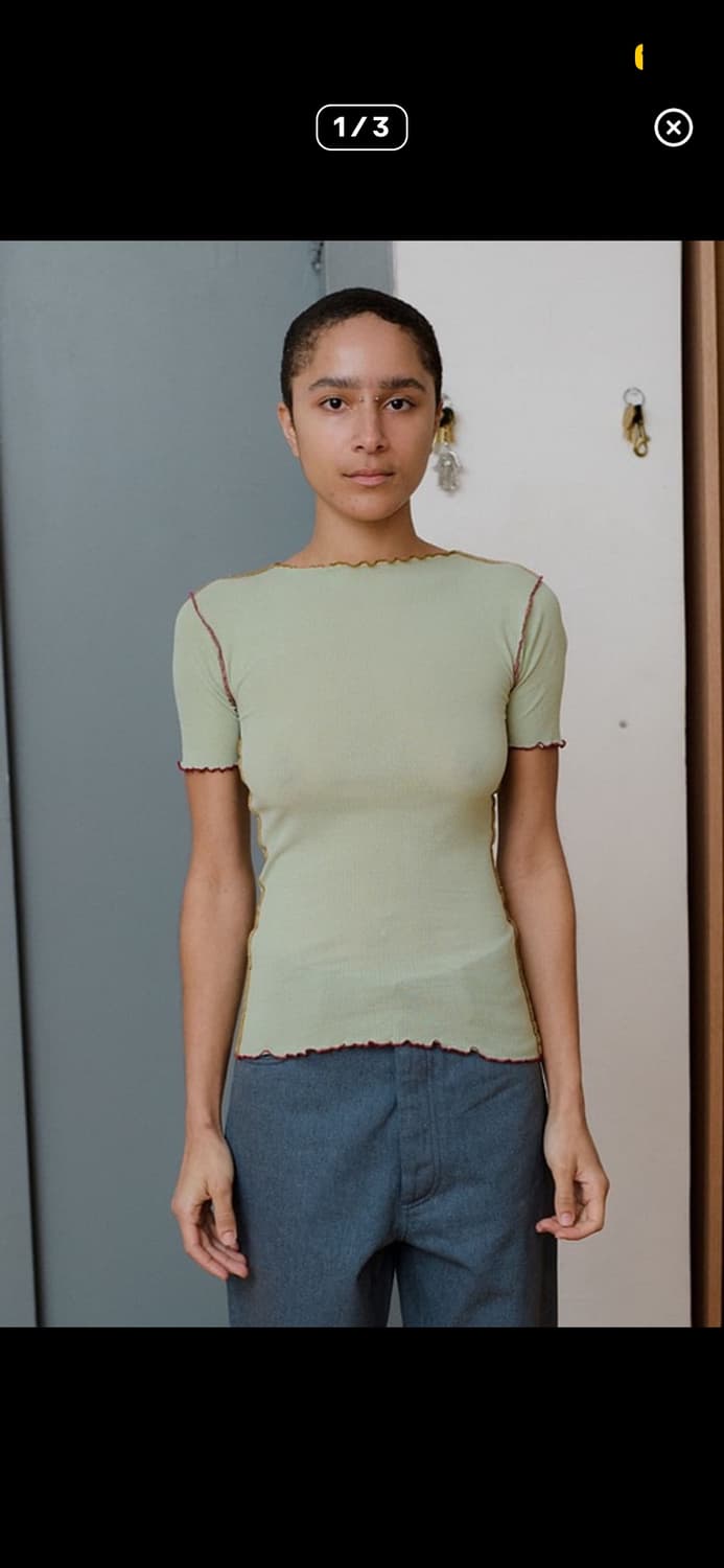 베이스레인지 vein 반팔 티셔츠  상품이미지1