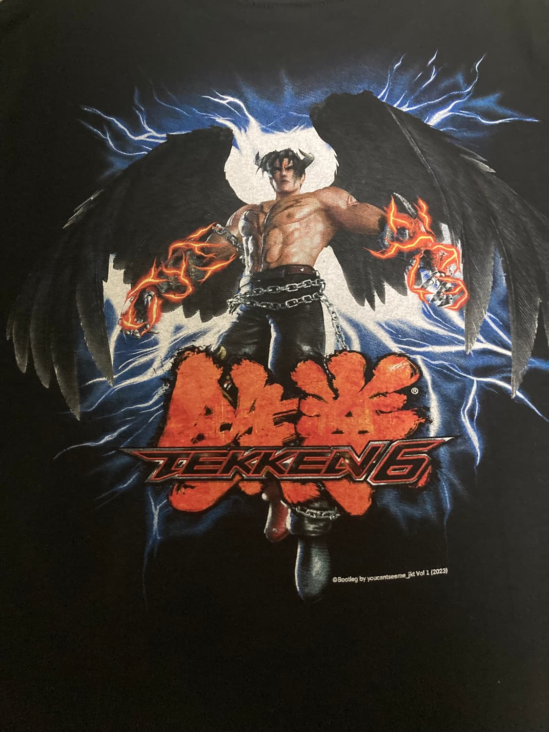 [XL] TEKKEN 'Devil Jin' Bootleg T-shirt 상품이미지7