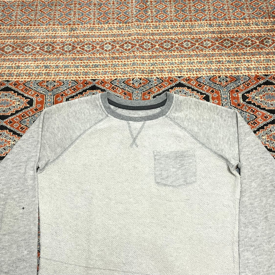 올드네이비 그레이 긴팔티셔츠 여성S (10-12)  상품이미지2