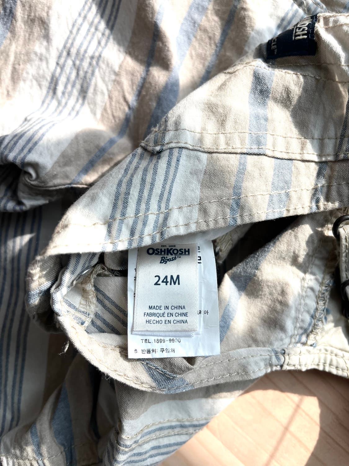 [OSHKOSH] 키즈 쇼츠 오버롤 상품이미지5
