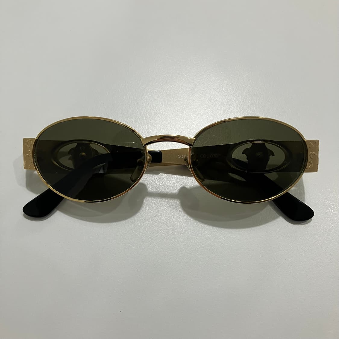 [Versace] 80s 베르사체 레오파드 메두사 선글라스 상품이미지7