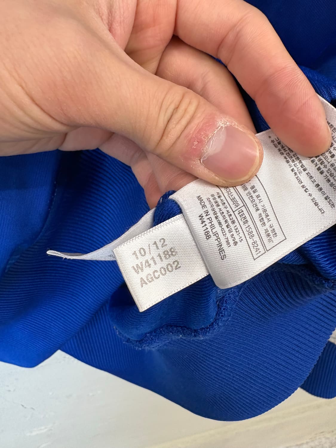 아디다스 구형 파이어버드 트랙탑 져지 블루 상품이미지7