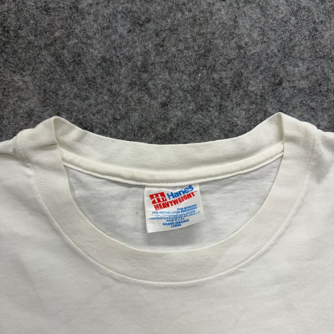 90s Vintage Hanes Heavyweight Tshirt 상품이미지5