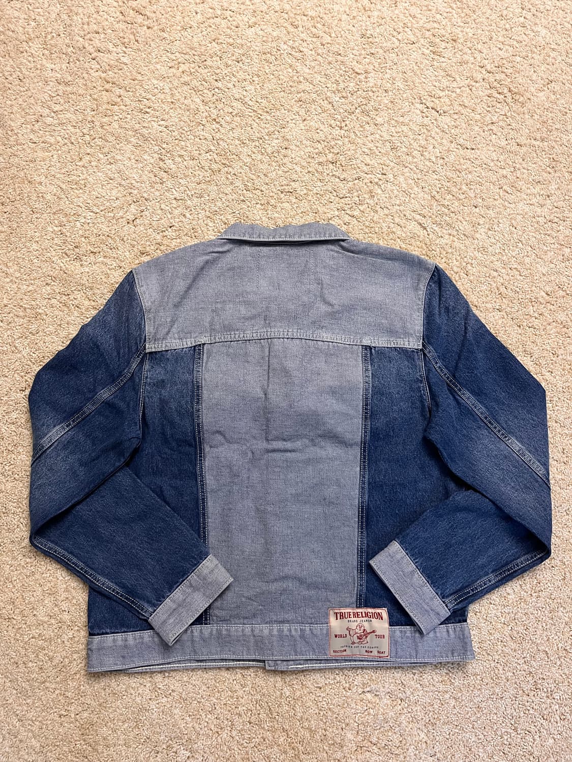 [새상품/미국] 트루릴리전 투톤 데님 자켓 M (리버스트러커700781) 상품이미지10