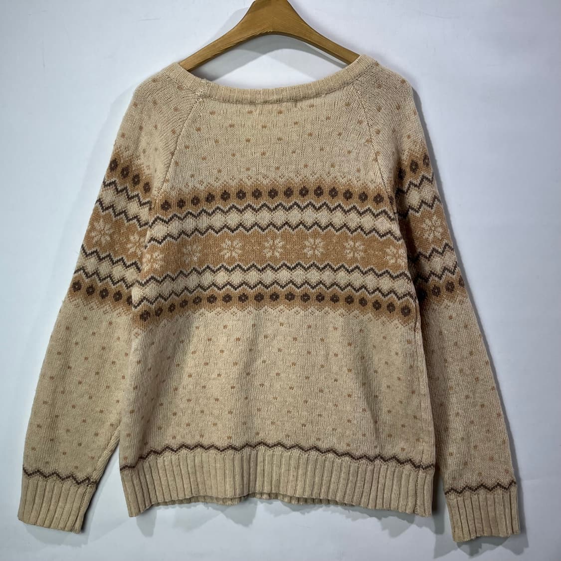 [SM2] 사만사모스2 모리걸 페어아일 도트디테일 니트 상품이미지2