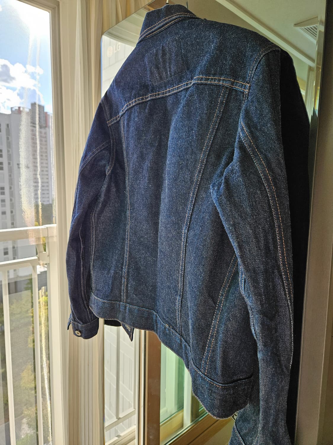 네이키드앤페이머스 11oz dry broken twill 데님자켓. M 상품이미지3