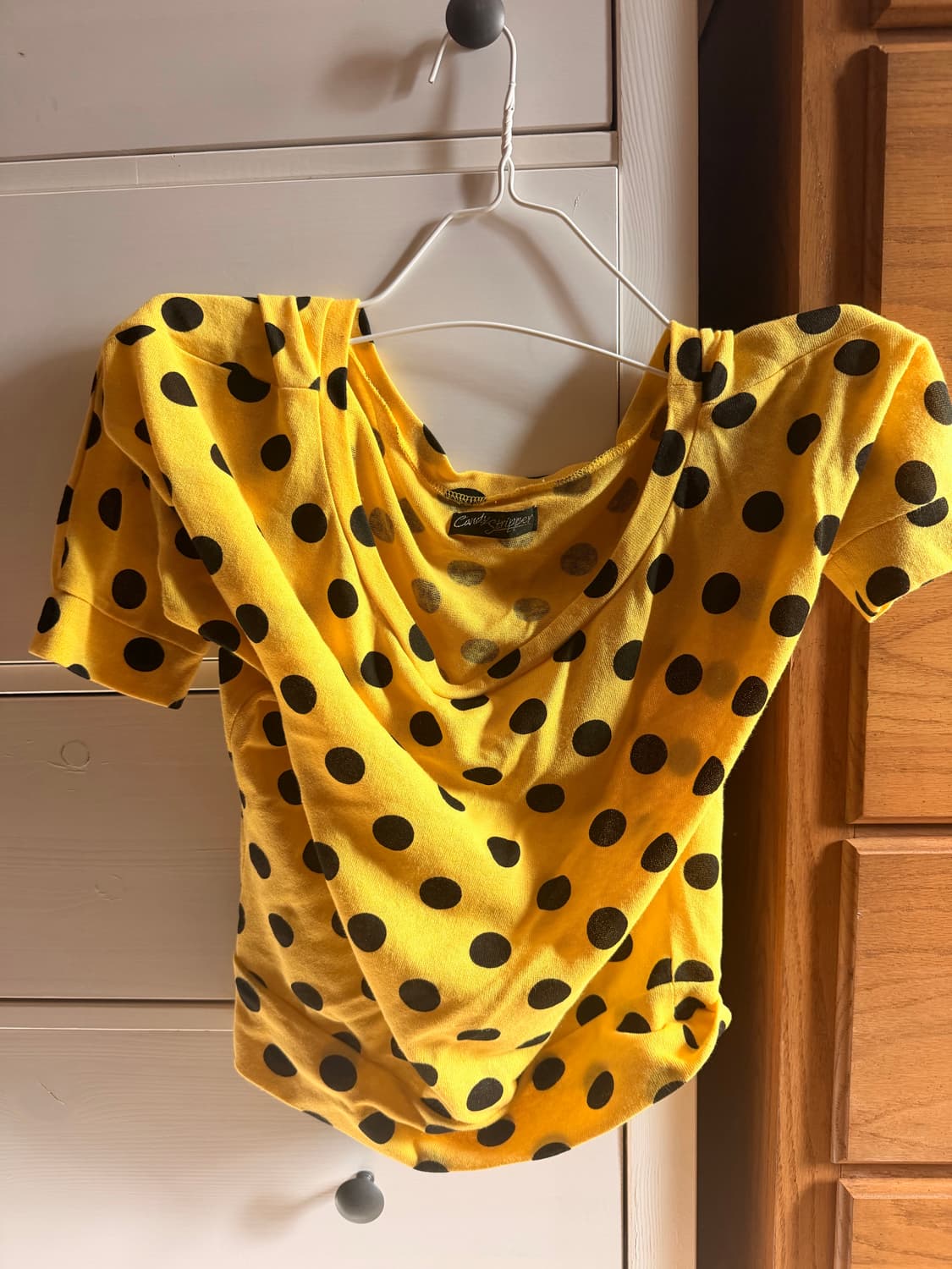 Candy stripper 폴카도트 탑 상품이미지2