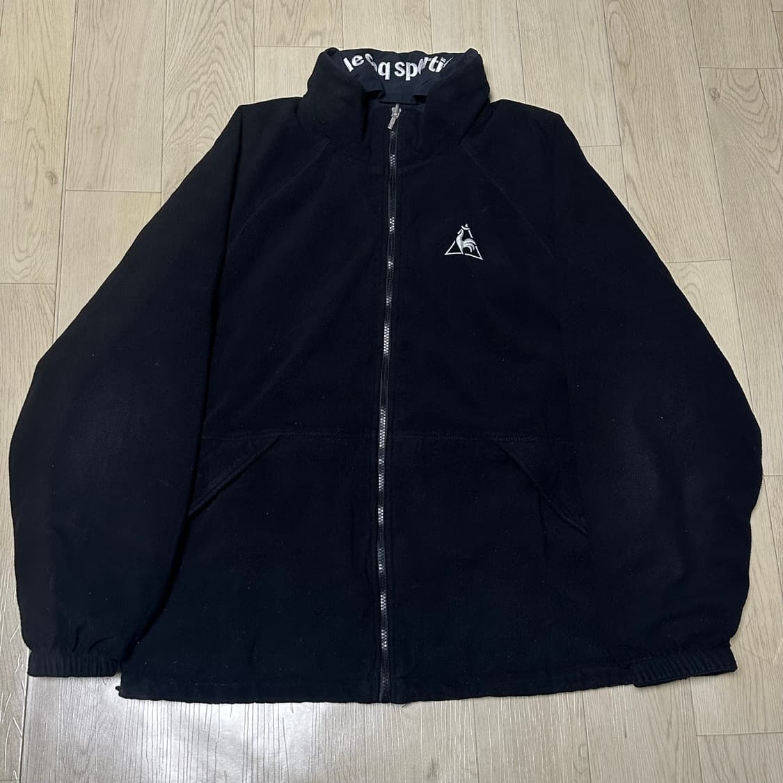 르꼬끄 리버시블 블랙 후리스 바람막이 상품이미지3