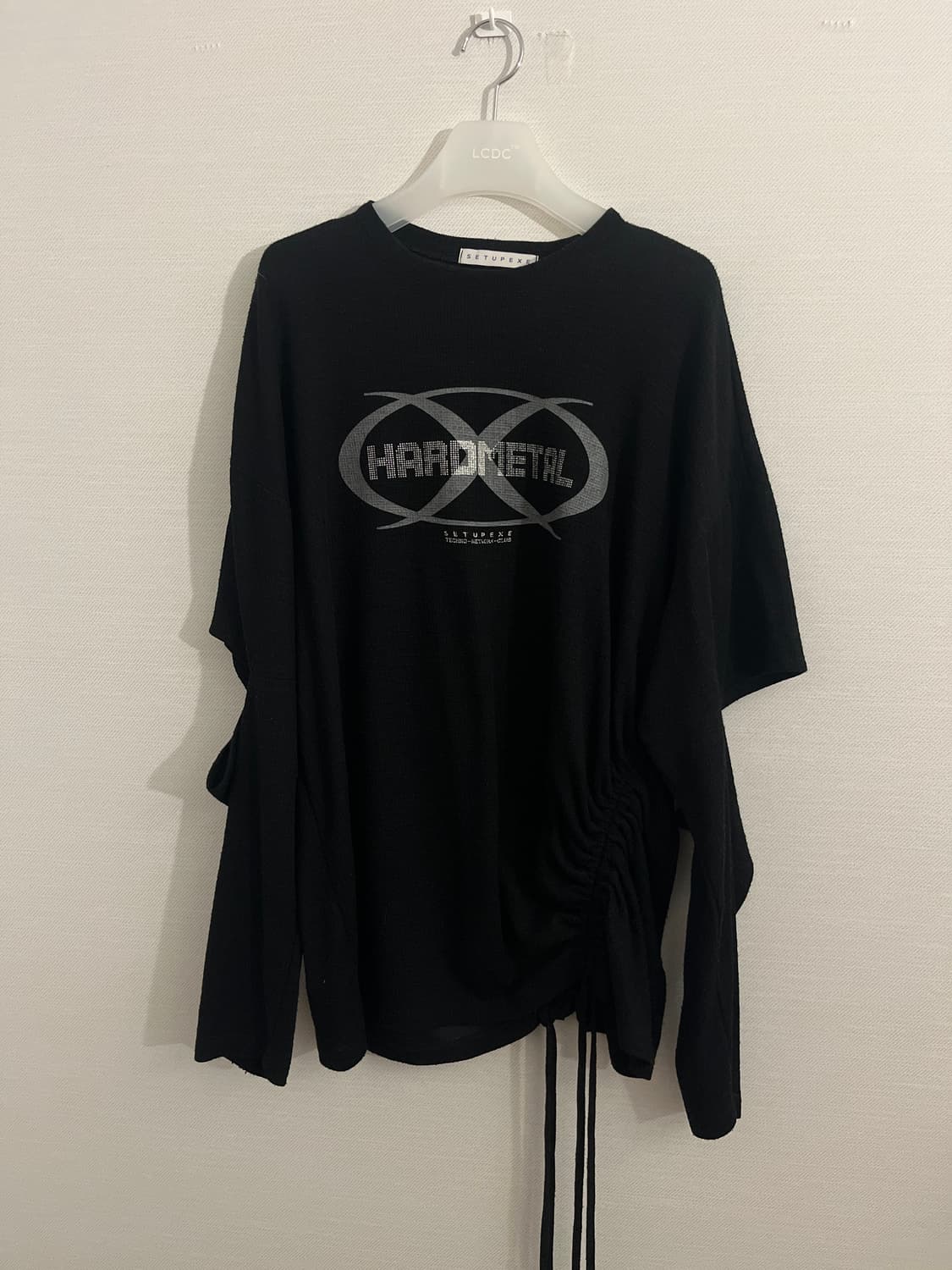 셋업이엑스이 SLEEVE SLIT T-SHIRT 상품이미지5