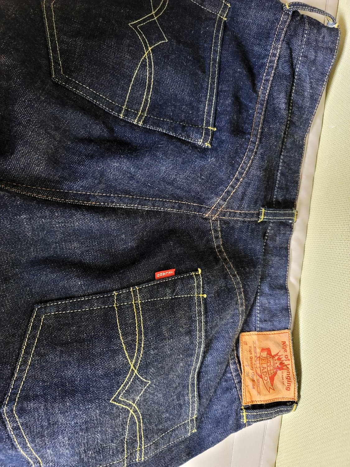 제라도 301exx 데님팬츠 36사이즈 상품이미지6