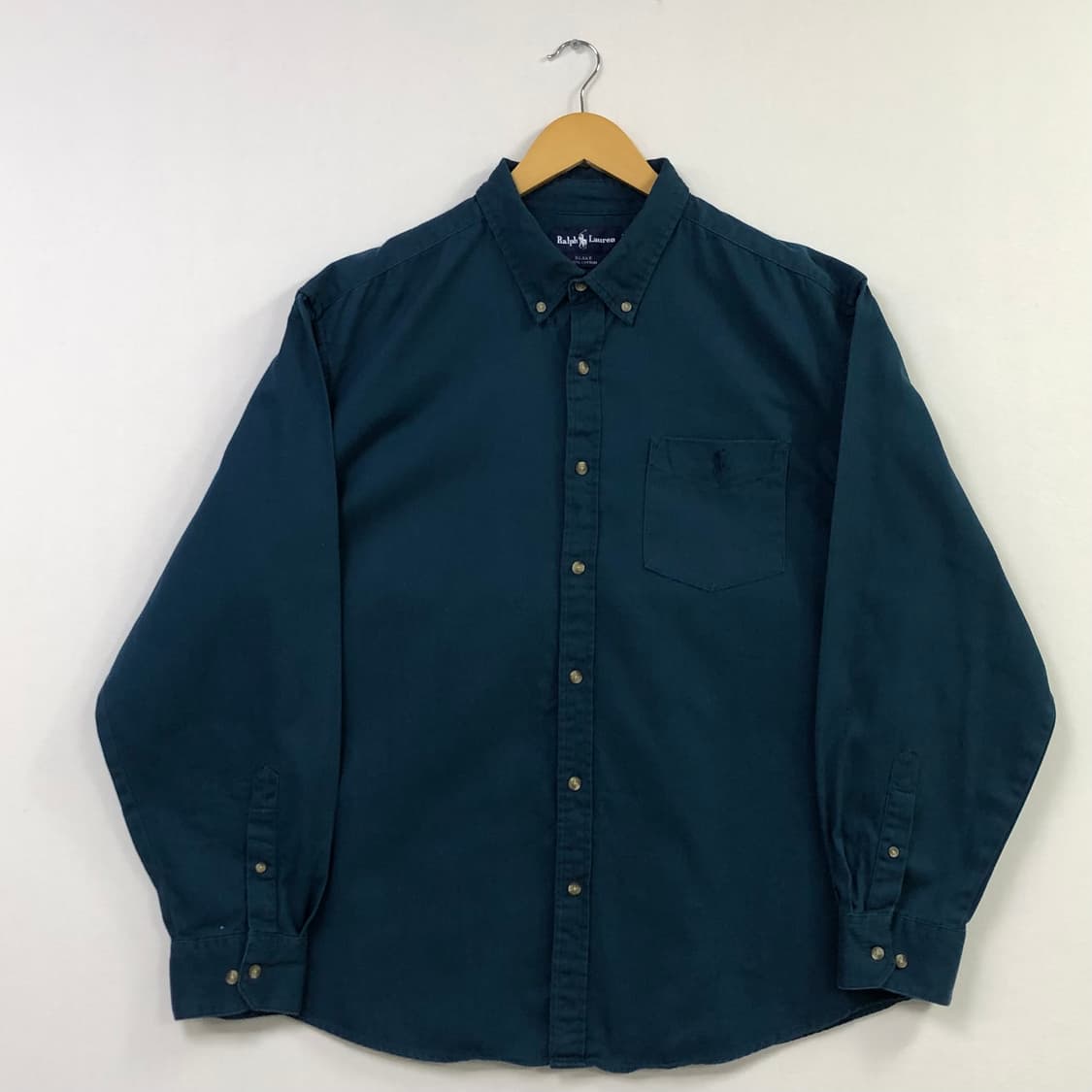 Xxl 폴로 솔리드코튼 셔츠 상품이미지2