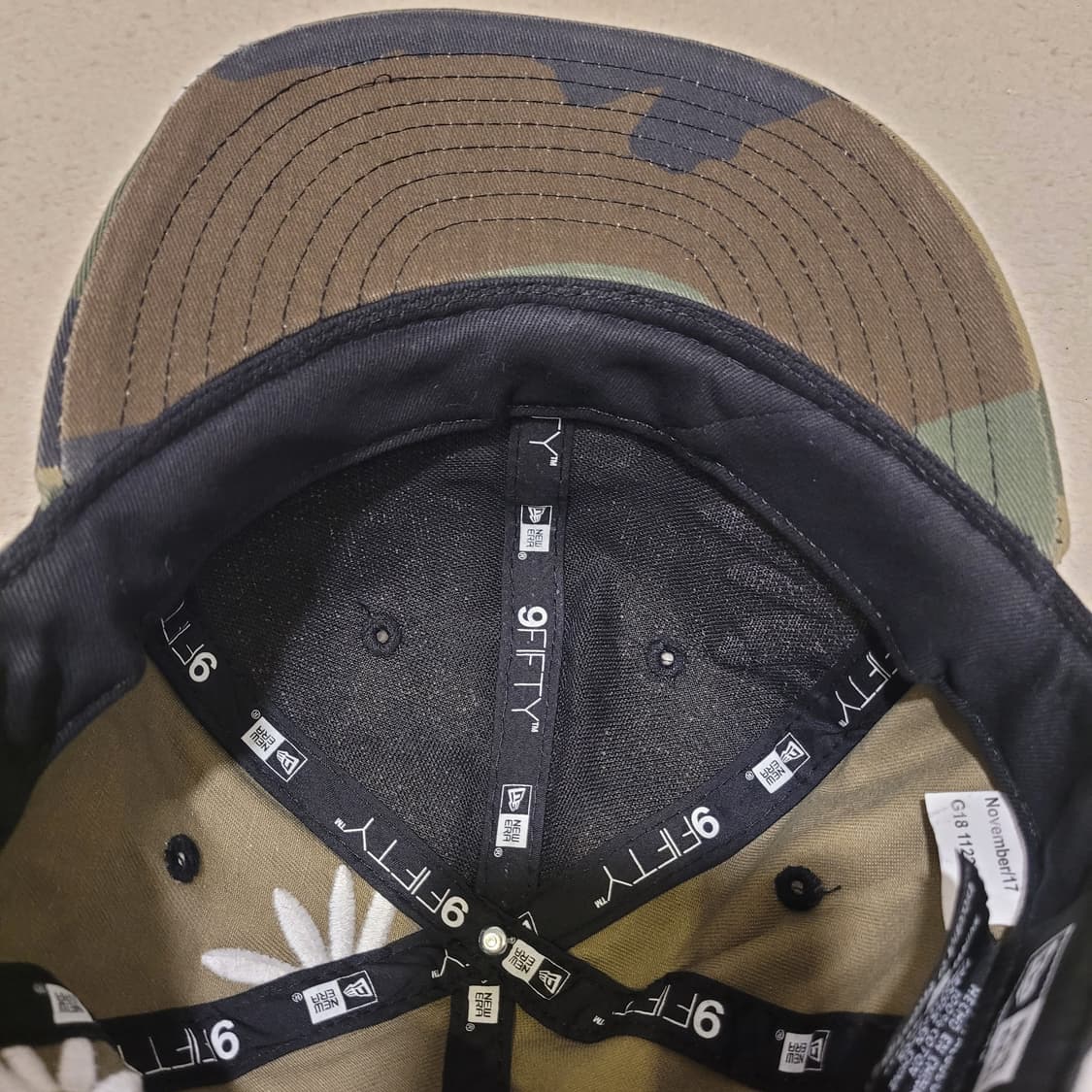 뉴에라 우드랜드 카모 스냅백 OS 상품이미지6