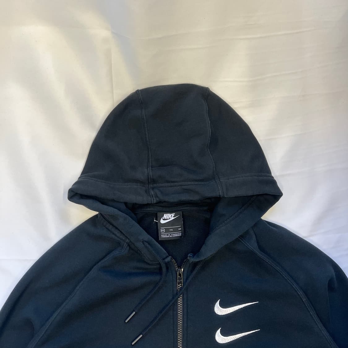 [2XL]나이키 더블 스우시 후드 집업 상품이미지3