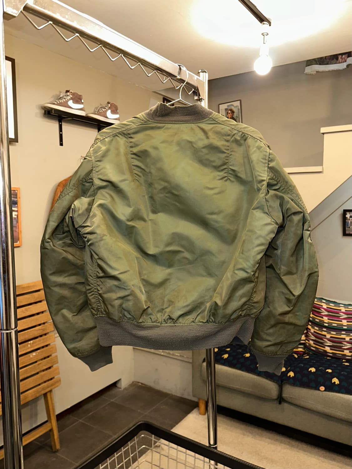 90’s Alpha Industries USA patch flight 상품이미지9