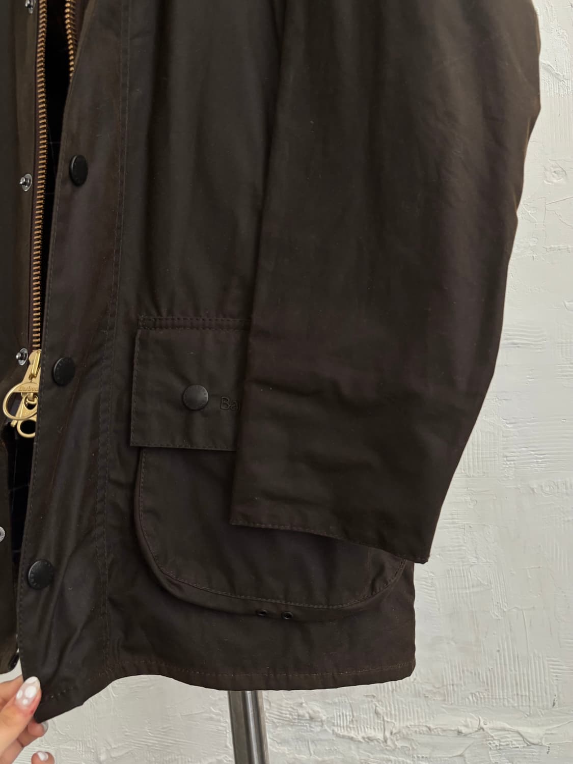 Barbour 바버 클래식 비데일 왁스 자켓 상품이미지4