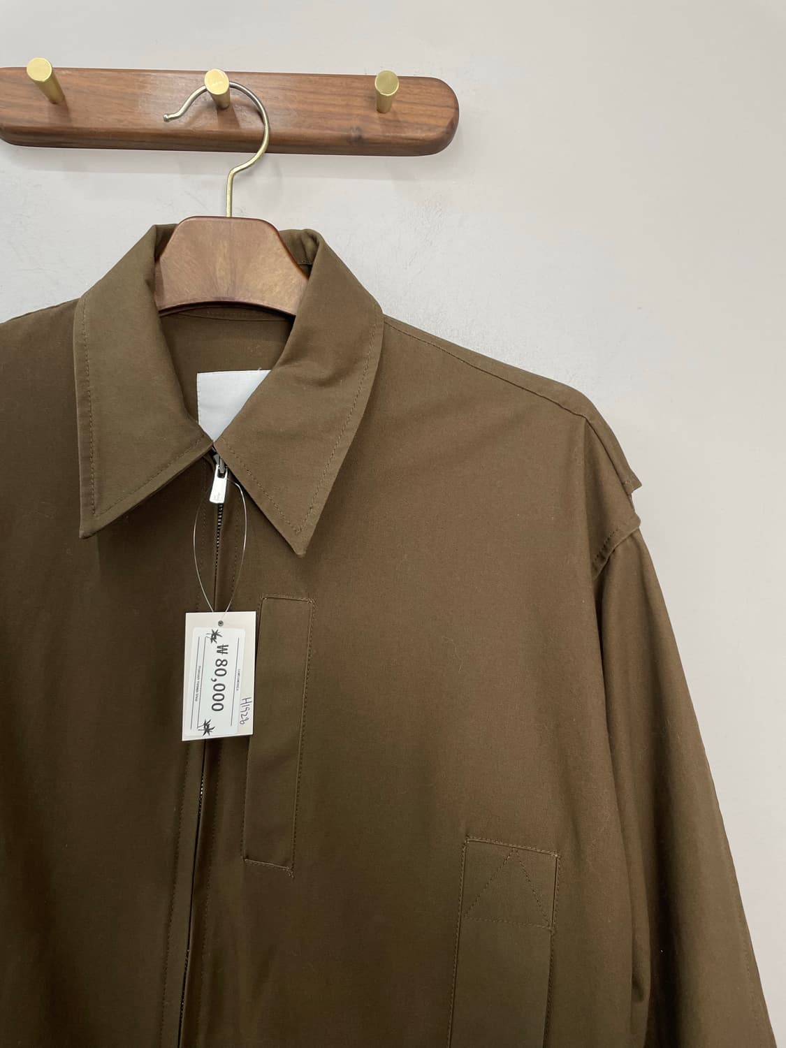 Kanoh 브라운 투웨이 가죽 자켓 H1928 상품이미지3