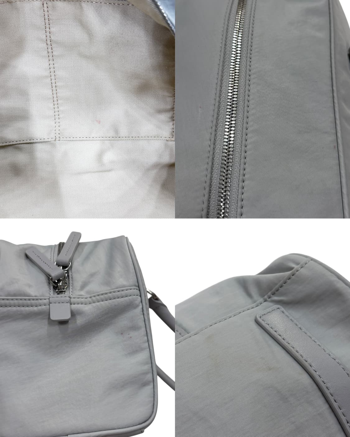 마뗑킴 스포티 토트백 가방 라이트 그레이 상품이미지9