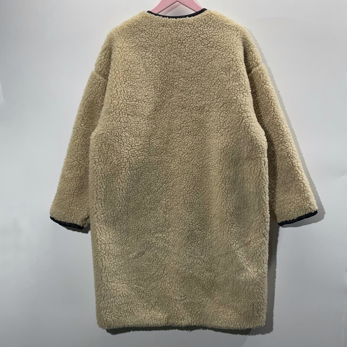 DIVE 뽀글이 덤블 롱 코트 상품이미지2