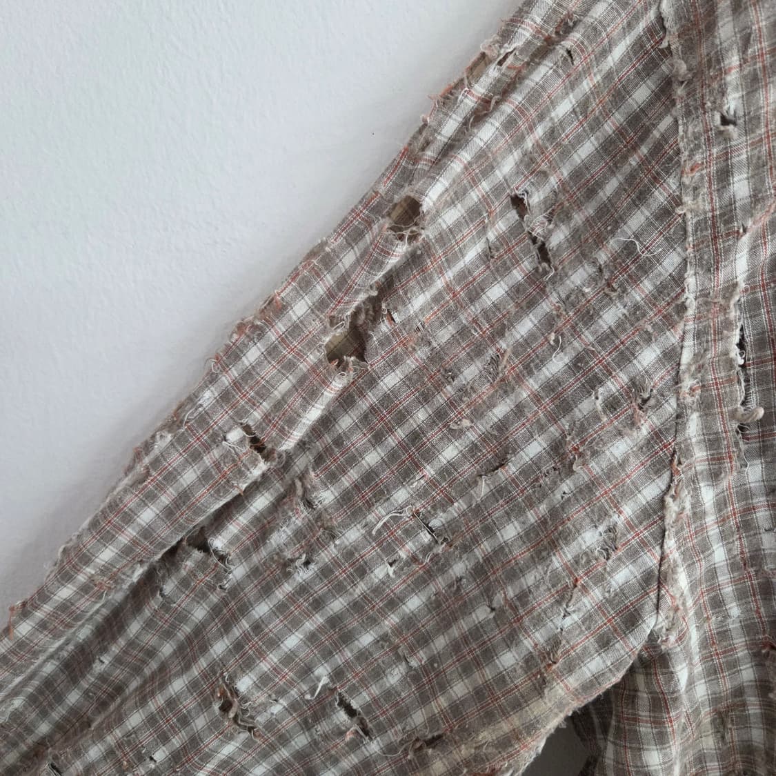 빈티지페이딩체크셔츠 상품이미지3