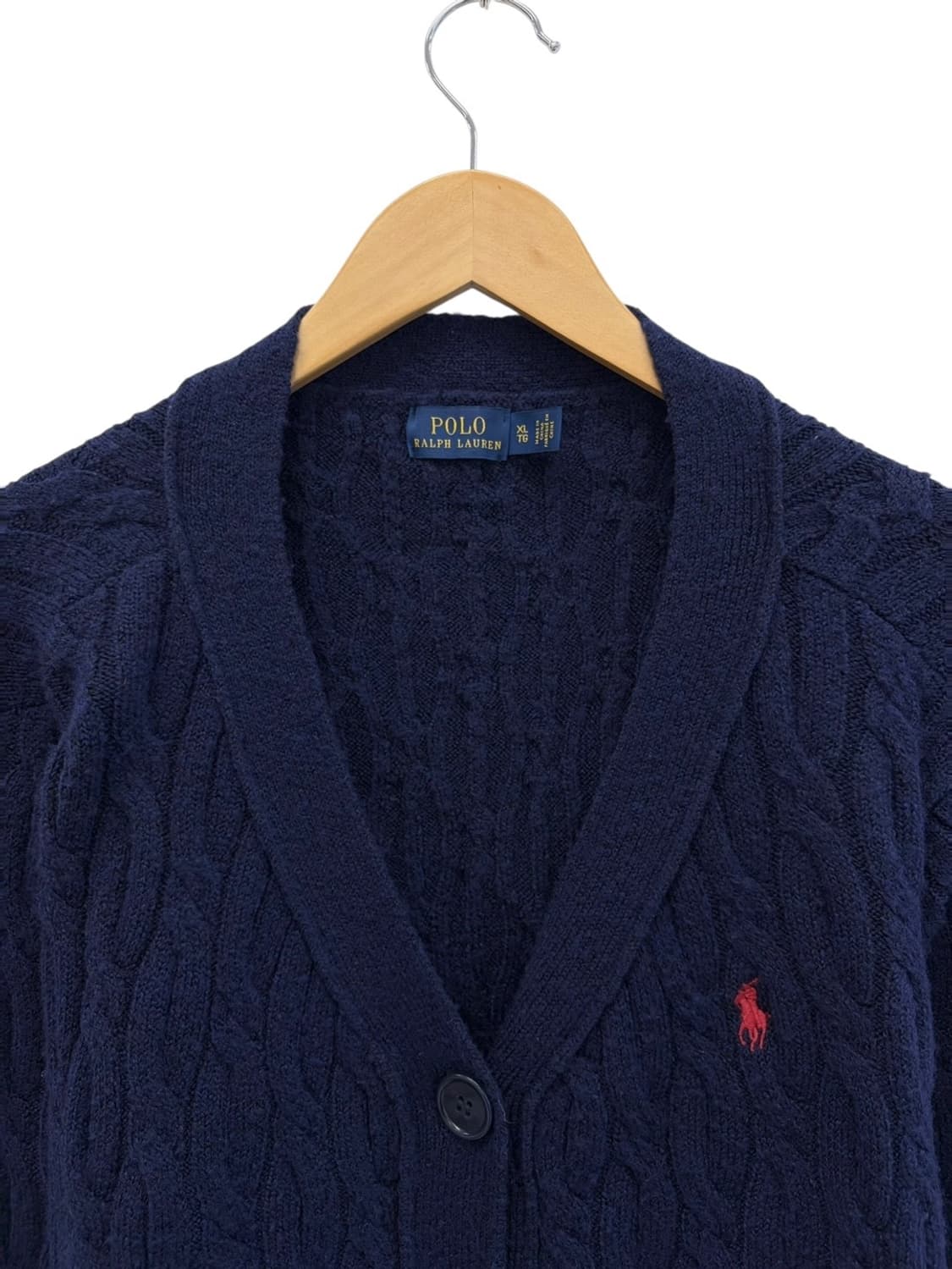 폴로 코튼 가디건 (XL)  상품이미지2