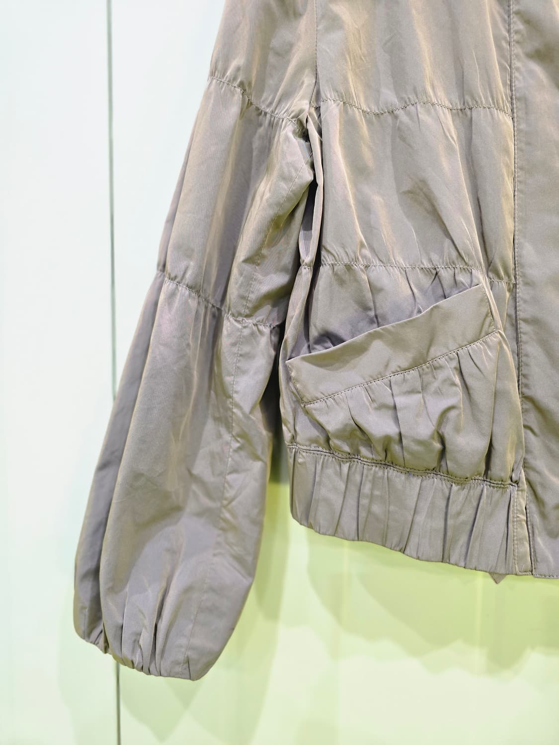 시스템 벌룬핏 크롭 점퍼 상품이미지2