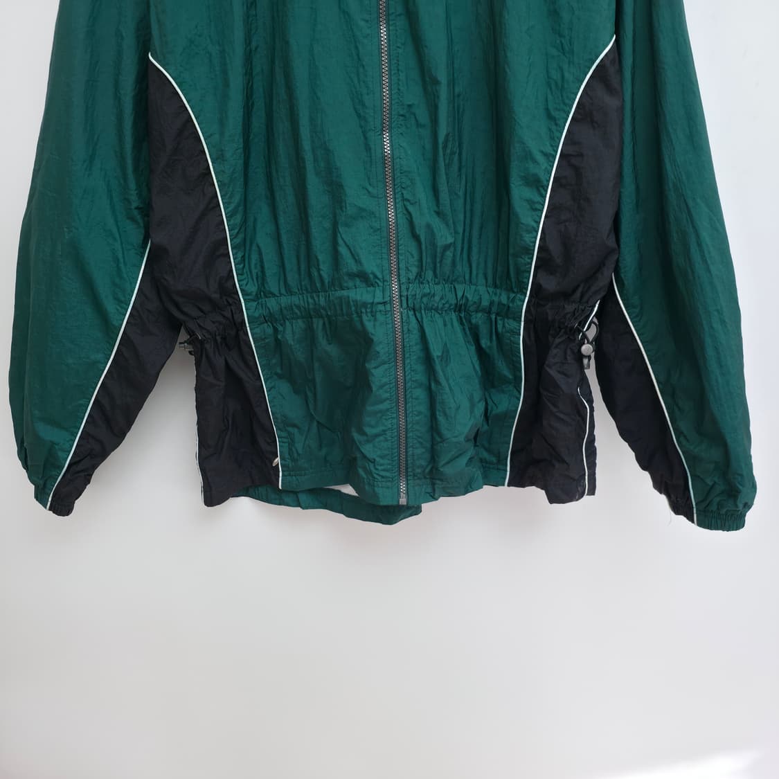 [XL] 80's 아디다스 올드스쿨 그린 바람막이 상품이미지3