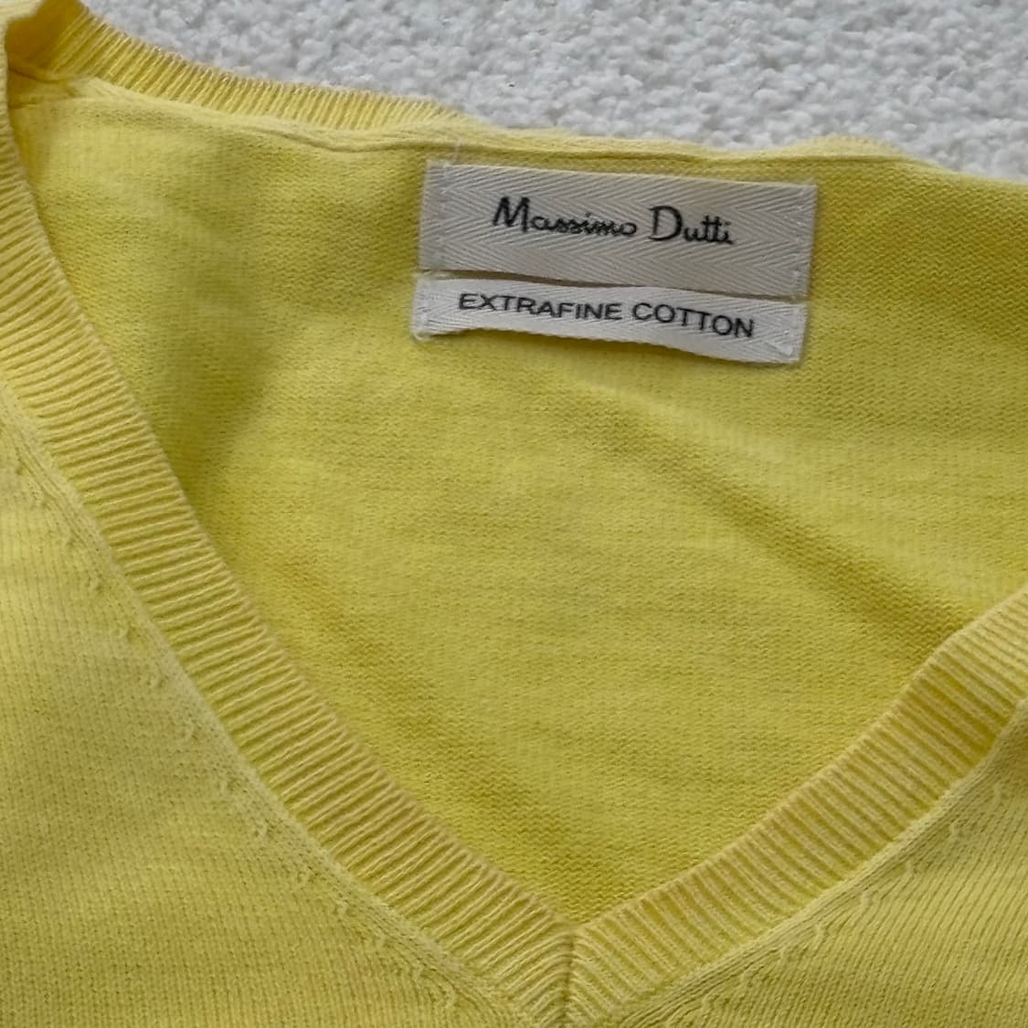 S 마시모두띠 브이넥 스웨터 0303E 상품이미지6