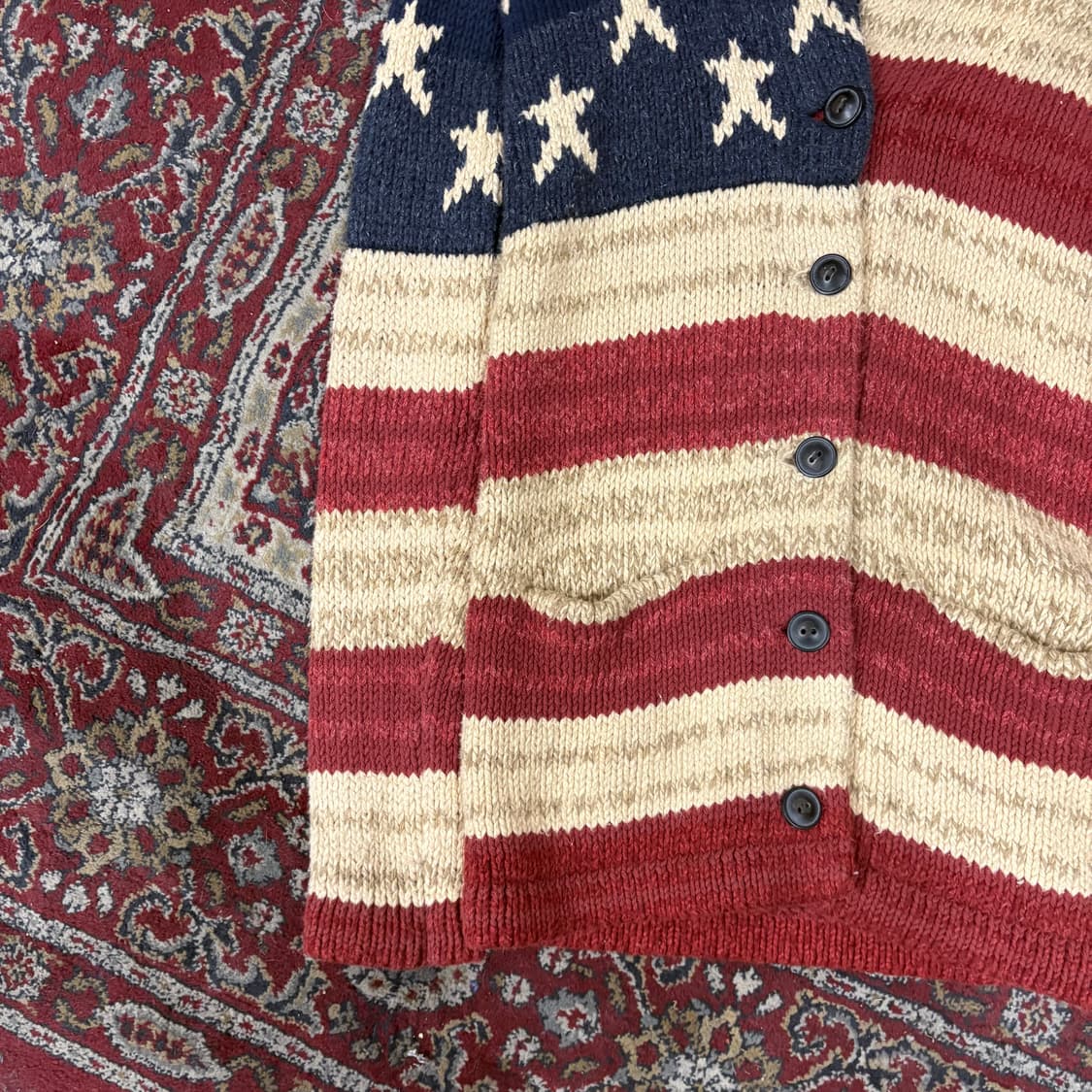 데님 & 서플라이 랄프로렌 성조 숄카라 가디건 상품이미지5