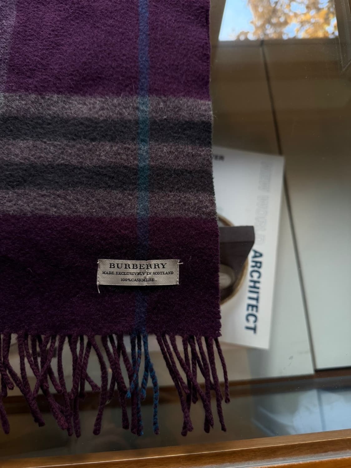 버버리 캐시미어 머플러 상품이미지10