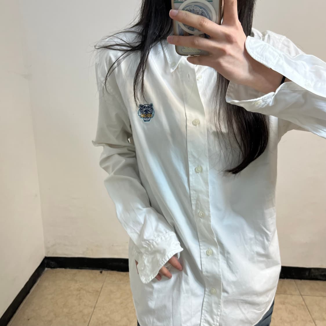 Kenzo tiger crest shirt 상품이미지3