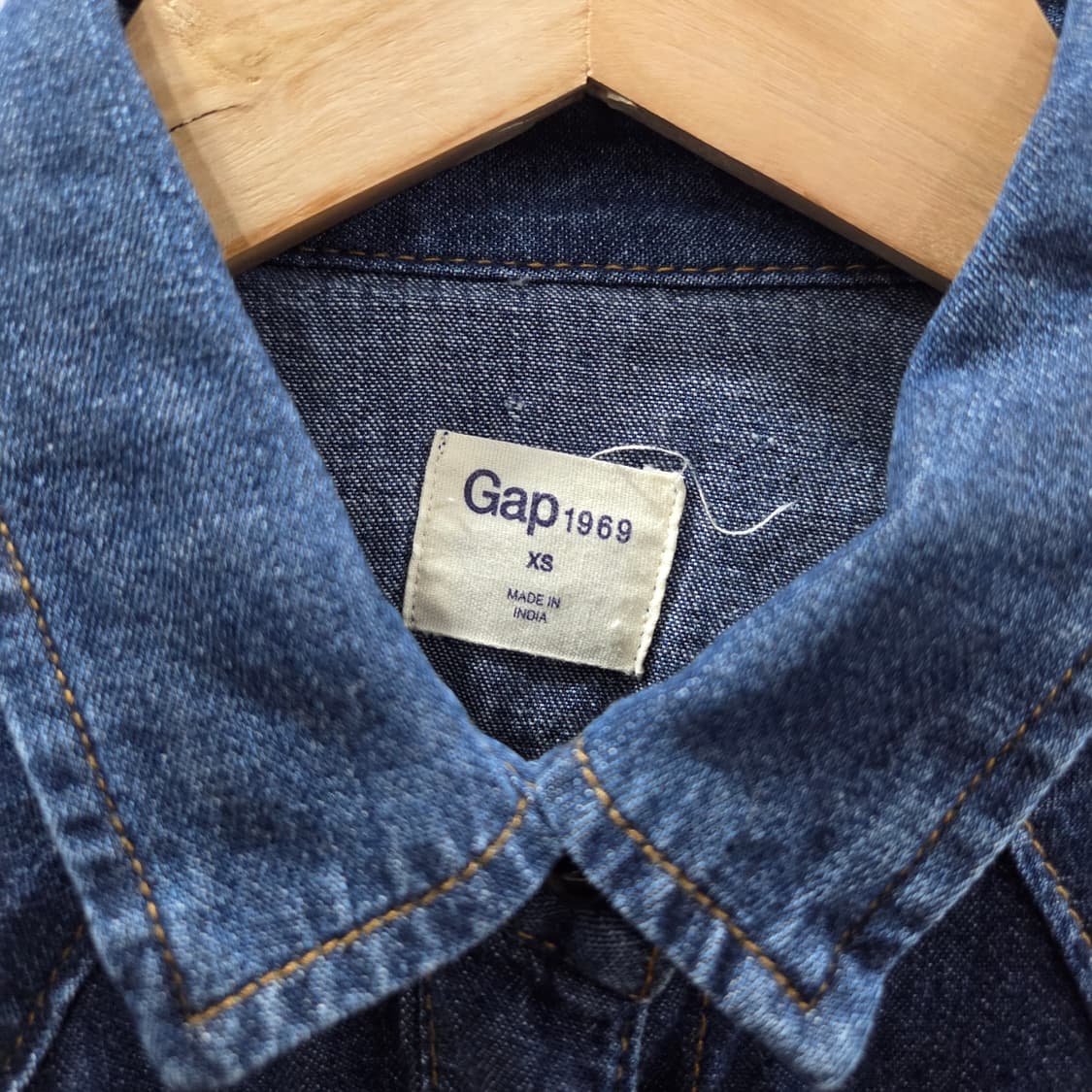 갭 우먼 데님셔츠 XS 상품이미지2