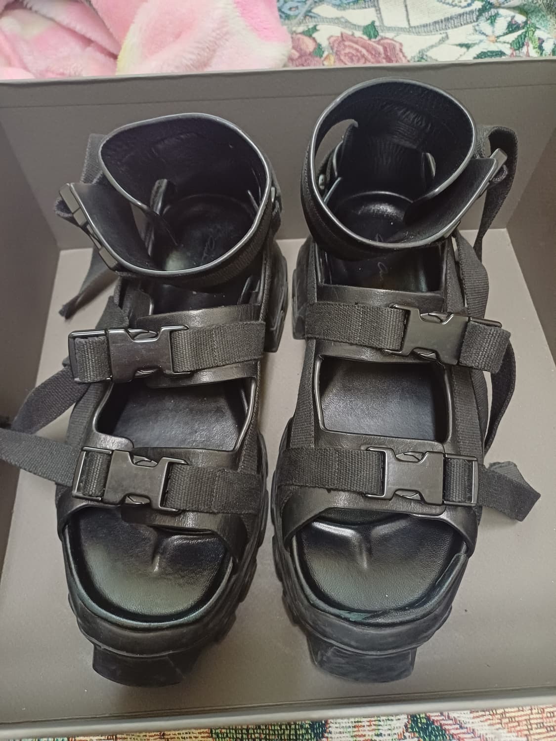 릭오웬스 앵클스트랩 샌들 41 상품이미지1