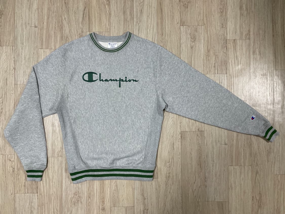 95~100) 00's 챔피온 리버스위브 빅로고 맨투맨 상품이미지1