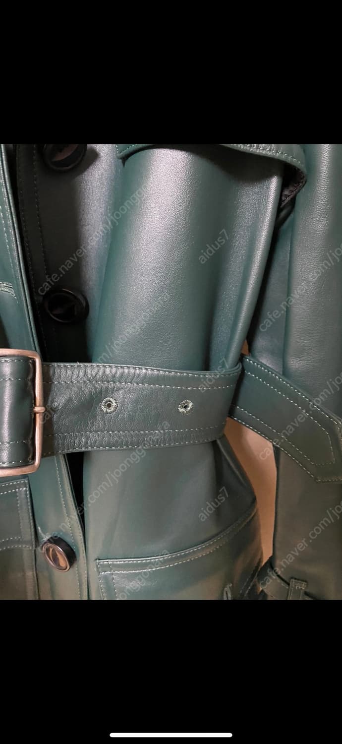 미착용 코치  양가죽 양털 탈부착 신세계본점 구매 상품이미지5