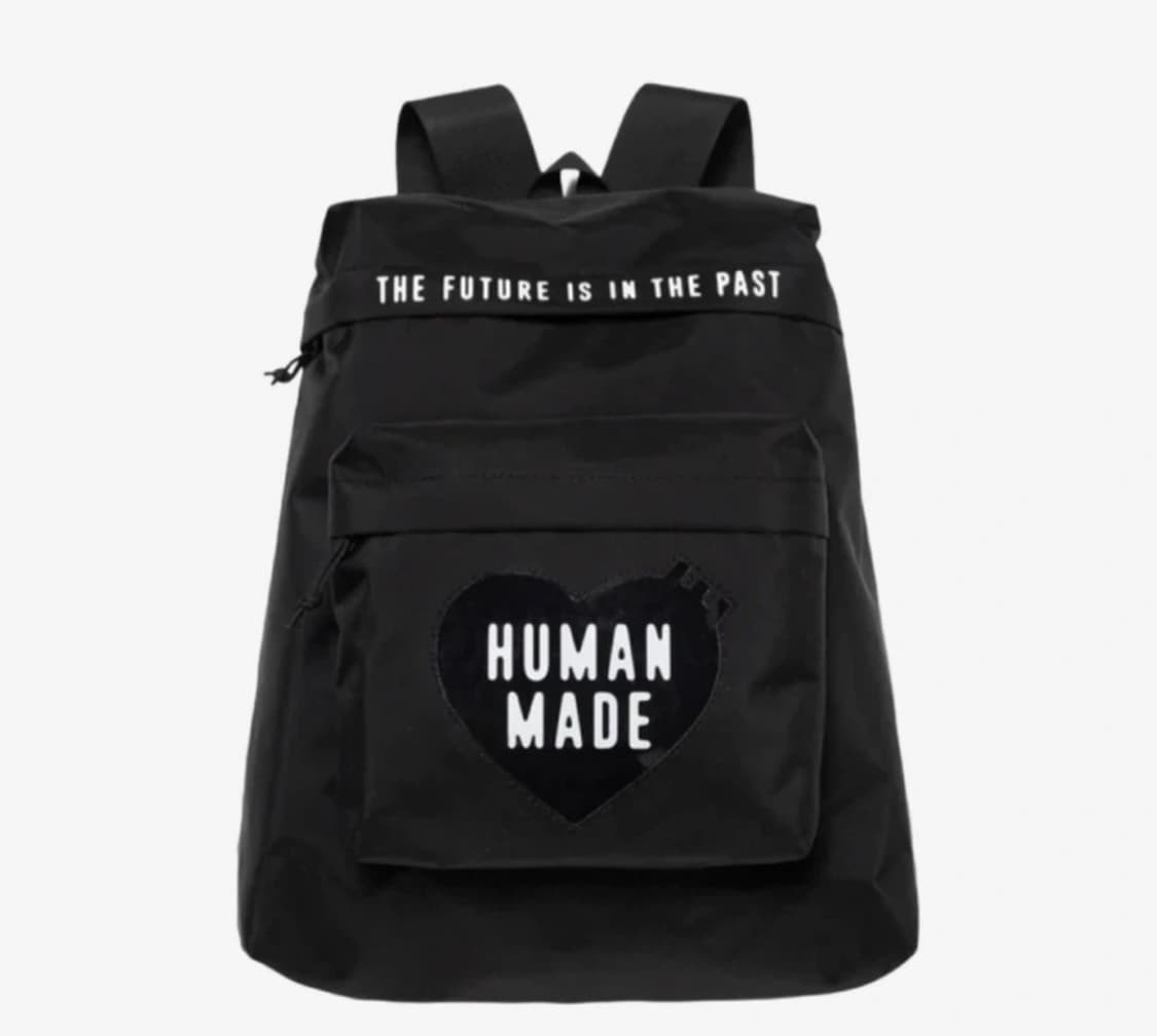 휴먼메이드 PVC 백팩 블랙 상품이미지1
