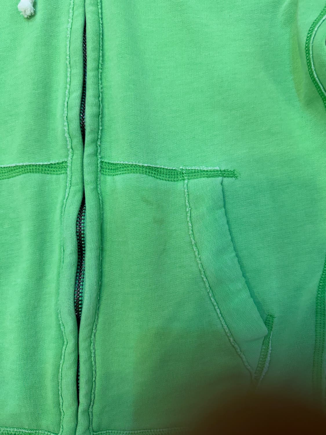 아베크롬비 라이트 그린 후드집업  상품이미지5