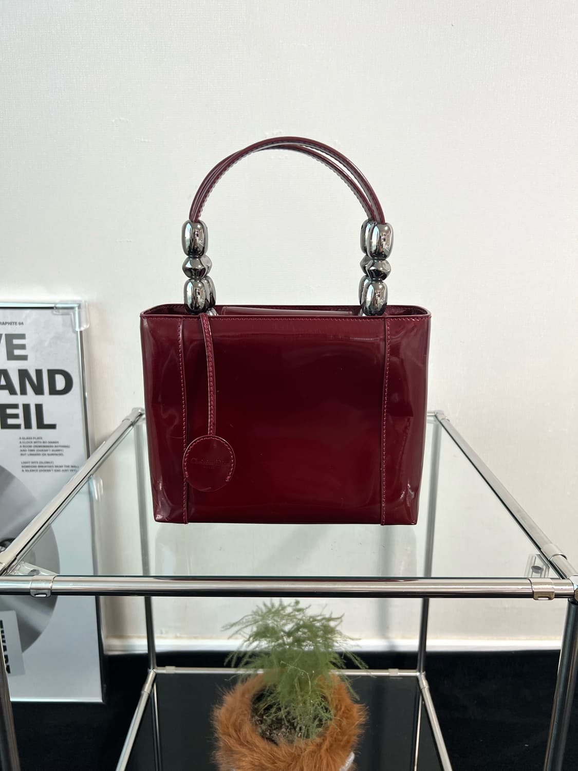 크리스찬 디올 말리스 미니 레더 토트백 상품이미지1