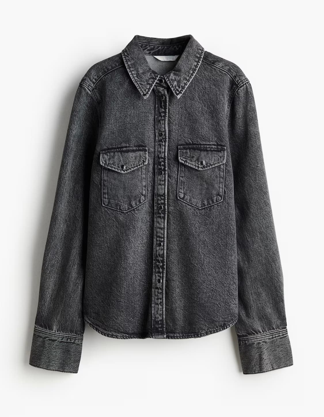 H&M 데님 셔츠 상품이미지3