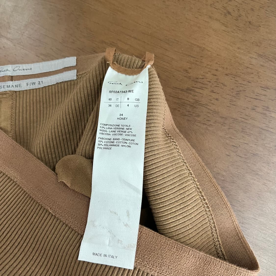 릭오웬스 스커트 24 상품이미지5