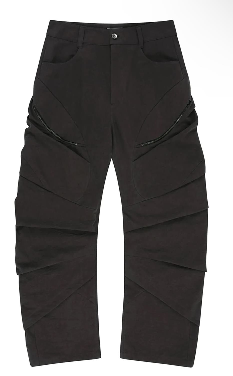 Differentis - Curved Drape Pants (DB) 상품이미지3
