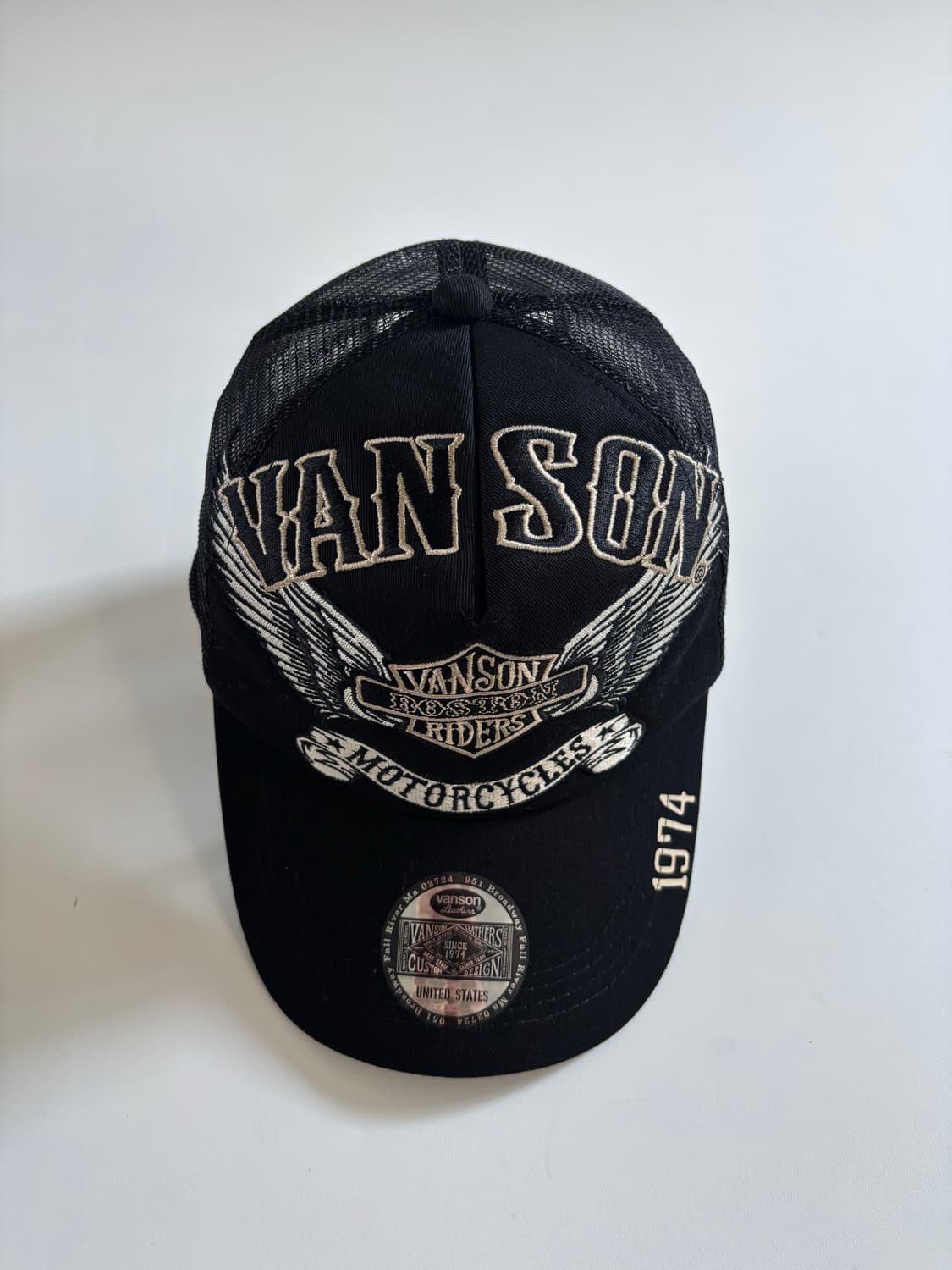 Vanson 벤슨 윙 트윙 메쉬캡 상품이미지2