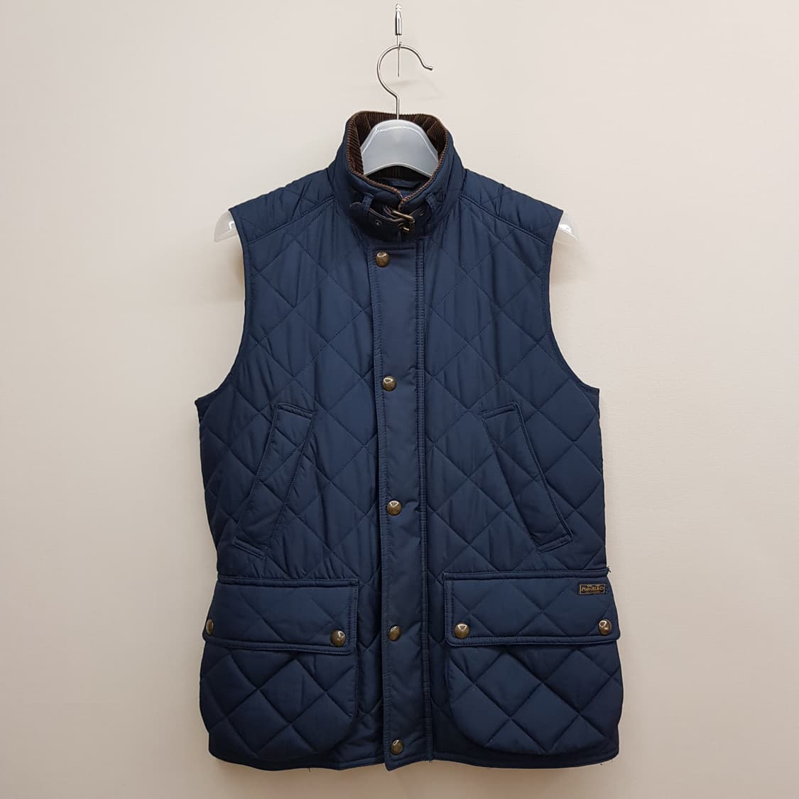 폴로 랄프로렌 코듀로이 카라  퀼팅 패딩 베스트  s사이즈  남여공용 상품이미지2