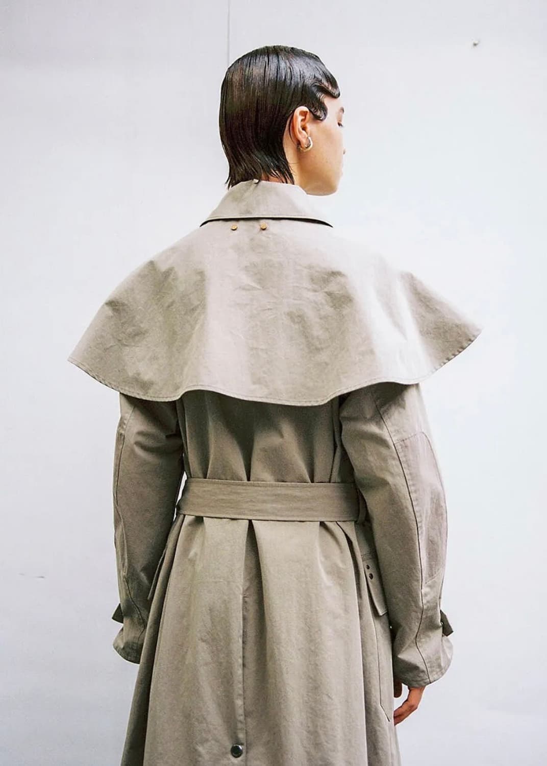 앤더슨벨 스카프 트렌치 코트 S 상품이미지3