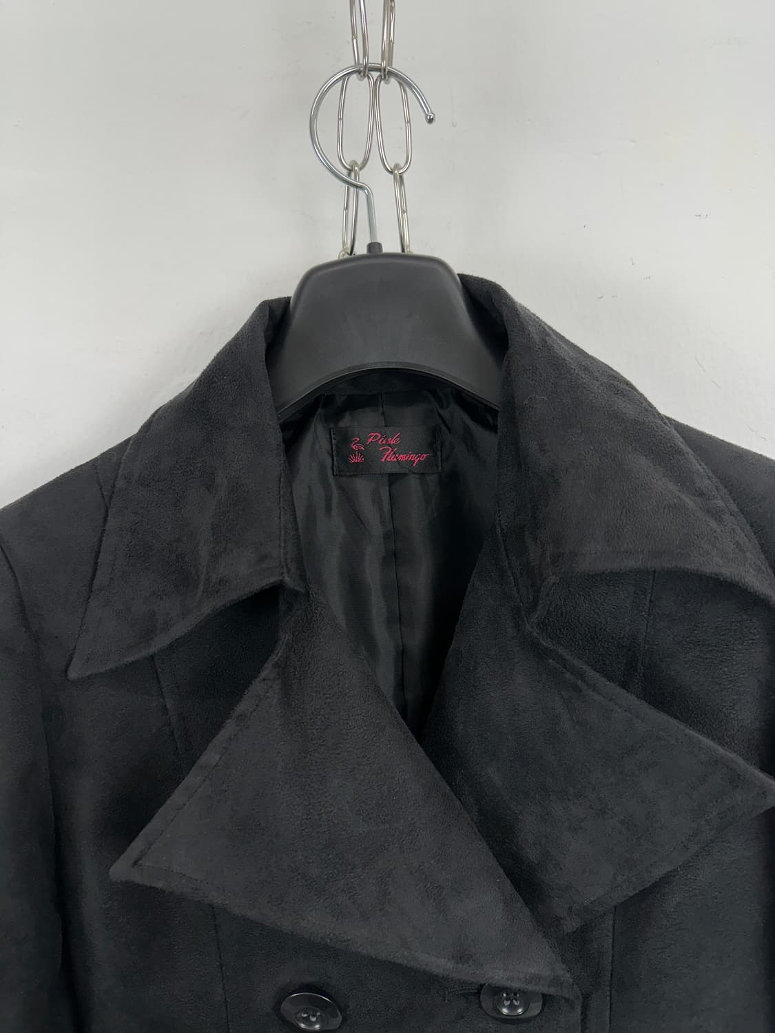 Napoleon Suede Black Jacket 상품이미지5