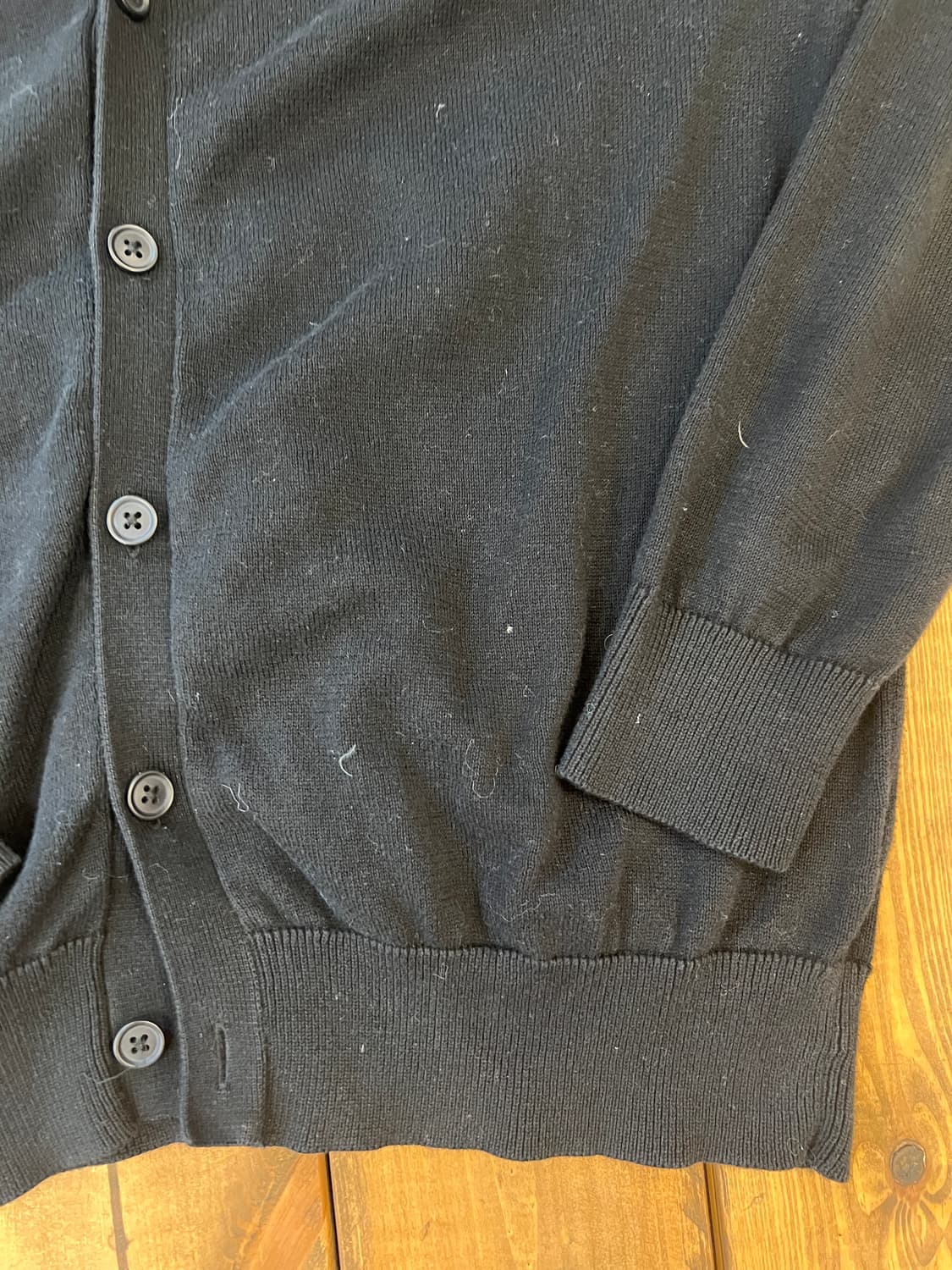 폴로 블랙 가디건 상품이미지9