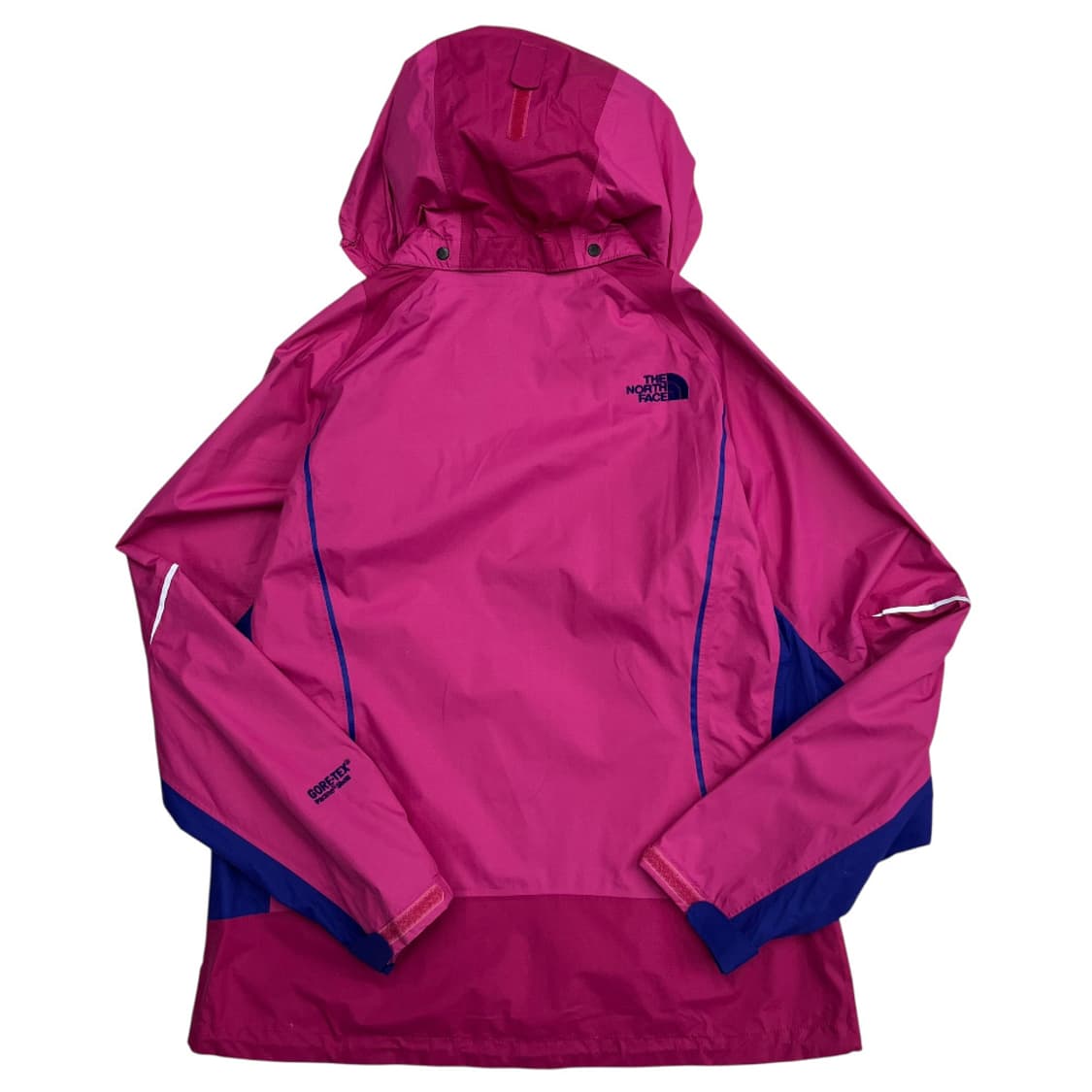 노스페이스 퍼플로고 핑크 후드 바람막이 M 상품이미지3